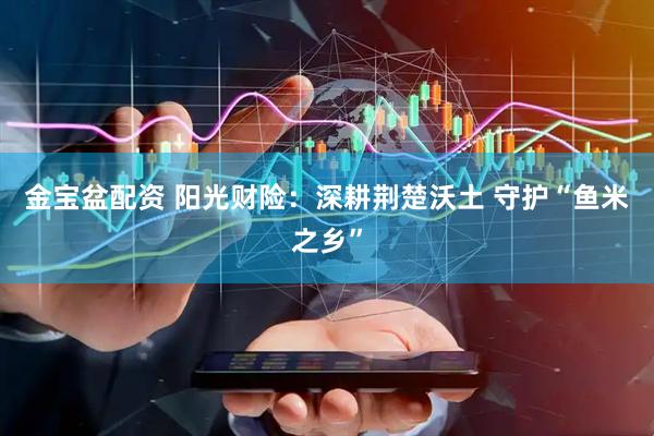 金宝盆配资 阳光财险：深耕荆楚沃土 守护“鱼米之乡”
